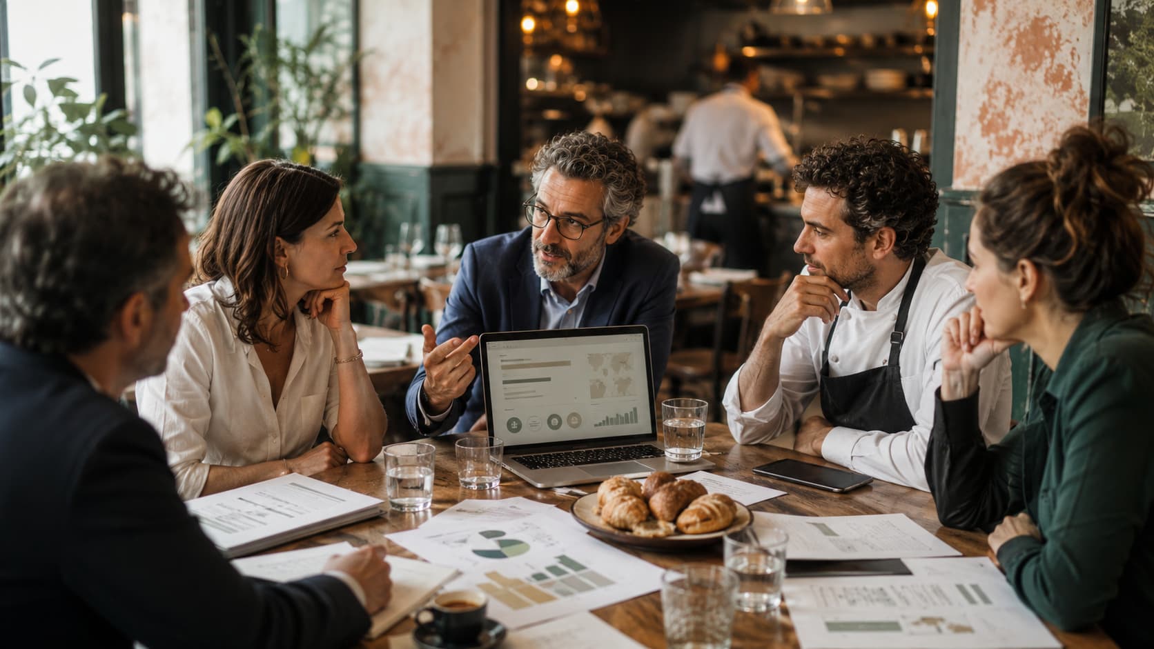 Table of key figures for the French restaurant sector in 2026